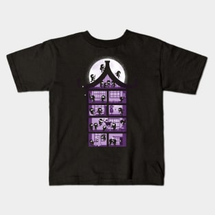 A House Full of Ninjas Kids T-Shirt